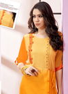 SAIRA vol 2 Latest Fancy Designer Ethnic Wear Rayon Slub And Shaded With Embroidery And Hand Work Kurti Collection